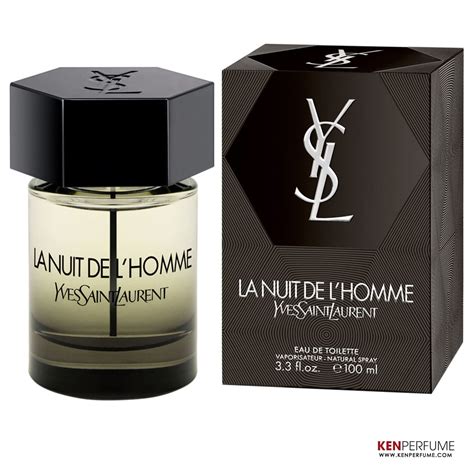 yves saint laurent la nuit de l'homme edt 60 ml|la nuit de l'homme 100ml.